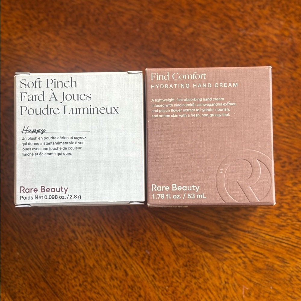 Rare Beauty Soft Pinch Blush and Hydrating Hand Cream Set